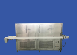 Lipstick freezing tunnel