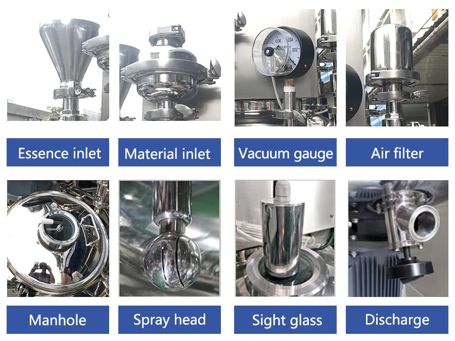 vacuum homogenizer details